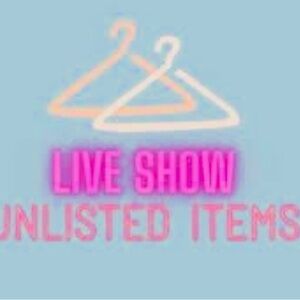 Live Show at 4pm central time!  Lots of unlisted!